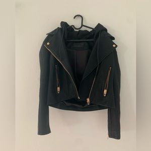 Nordstrom Leather Bomber Jacket